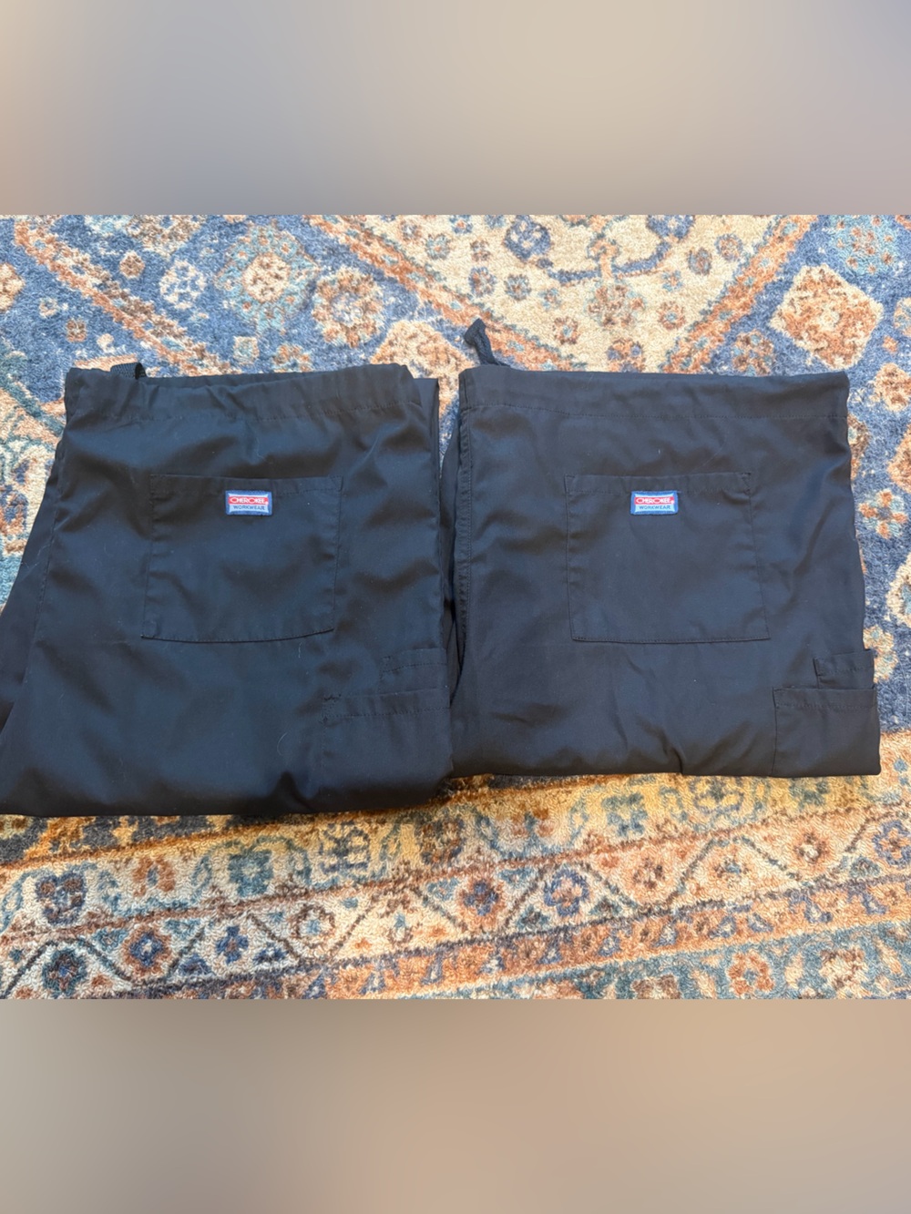 Cherokee Men’s Black Scrub Pants Bundle